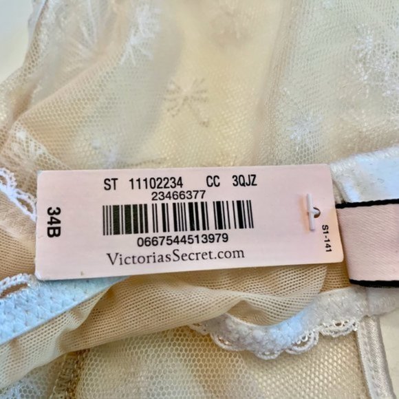 Victoria’s Secret high neck keyhole Lace Bra - Picture 6 of 7